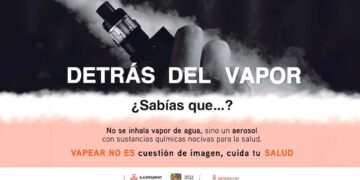 El Ayuntamiento de Valencia lanza una campaña para alertar sobre los riesgos del vapeo
