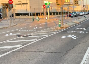 Movilidad convierte en ciclocalle la calle Agustí Alaman i Rodrigo, en el entorno de la Universidad Politécnica
