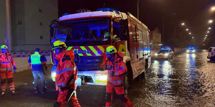 Las lluvias dejan más de 20 incidencias en la Comunidad Valenciana a esta hora