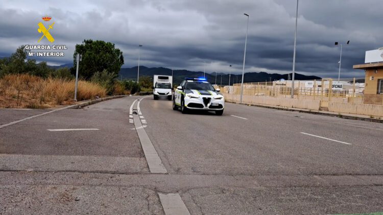 Detenido el conductor de un camión por transportar más de tonelada y media de hachís