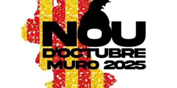 Lo Rat Penat denuncia l'utilisació de la bandera catalana en el cartell del 9 d’Octubre en Muro d'Alcoy