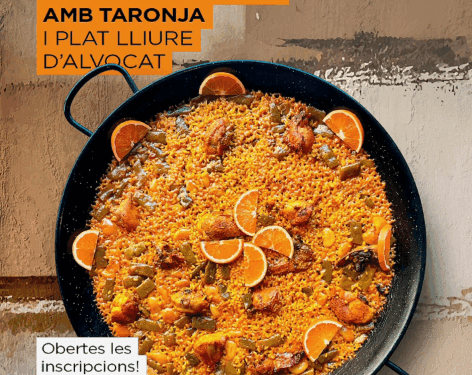 Sollana acogerá el I Concurs Provincial de Paella Valenciana en Taronja y plato libre de alvocat 1 Sollana acogerá el I Concurs Provincial de Paella Valenciana en Taronja y plato libre de alvocat