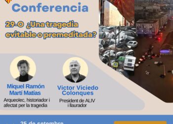 Conferència sobre la barrancà del 29-0ct. en la seu del Grup d'Acció Valencianista