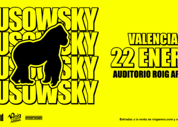 Los temas de Rusowsky sonarán en el Roig Arena el 22 de enero