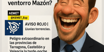 ¿Está justificado el sarcasmo político de Óscar Puente en una alerta por lluvias torrenciales?