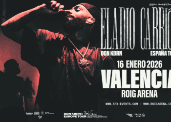 Eladio Carrión llevará su gira internacional al Roig Arena el 16 de enero