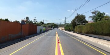 La Diputació de Valéncia hace más segura la travesía de L'Eliana