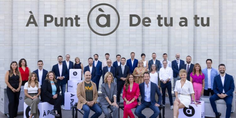 À Punt presenta ante los medios su nueva programación de otoño 1 À Punt presenta ante los medios su nueva programación de otoño
