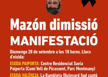 Las nuevas protestas contra Mazón vuelven a la zona afectada