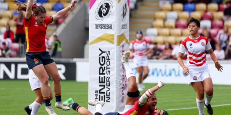 Mundial Rugby femenino: La Selección Española femenina de Rugby XV ha perdido 29-21 ante Japón 1 Mundial Rugby femenino: La Selección Española femenina de Rugby XV ha perdido 29-21 ante Japón