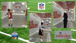 NFL EXPERIENCE MADRID LANZAMIENTO OVOIDE