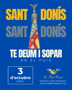 Lo Rat Penat celebrarà el 3 d'octubre el seu tradicional Te Deum i Sopar de Sant Donís en El Puig 2 Post para instagram vertical invitacion evento programa iglesia gris y nara 20250919 104307 0000