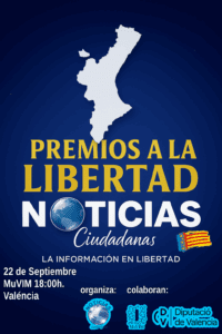 131.256 usuarios únicos en Agosto accedieron a Noticias Ciudadanas 2 Premios a la Libertad 2025