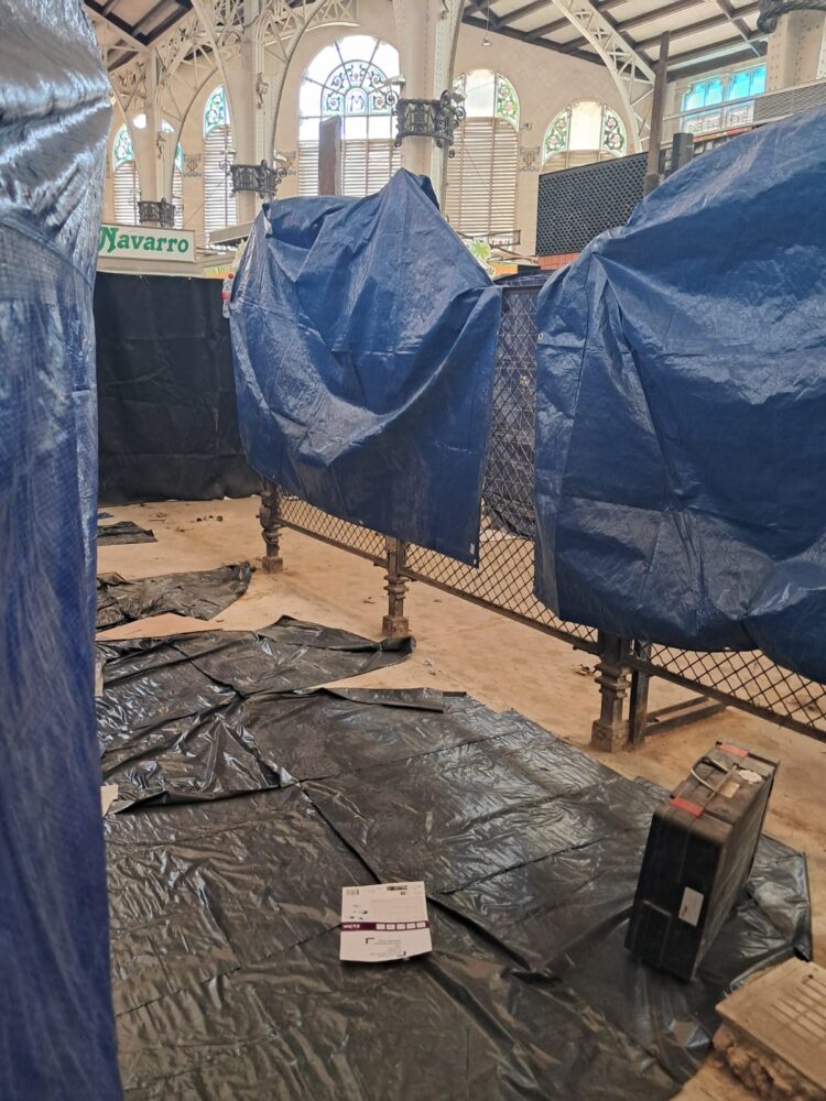 El patrimonio del Mercado Central que Catalá margina y olvida