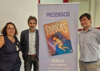 El concejal de Acción Cultural presenta la edición de “Roncas” 8 La obra ganadora de la primera edición de los Premis Ciutat de Valéncia en la modalidad de cómic