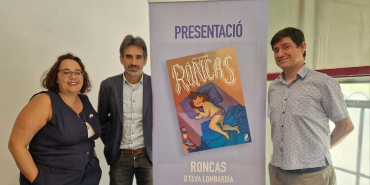 El concejal de Acción Cultural presenta la edición de “Roncas” 1 La obra ganadora de la primera edición de los Premis Ciutat de Valéncia en la modalidad de cómic