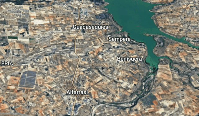 Declarado incendio de vegetación en Alfarrasí con propagación en dos focos 1 Declarado incendio de vegetación en Alfarrasí con propagación en dos focos