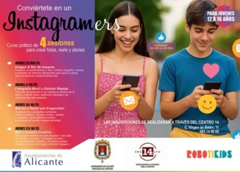 Polémica en Alicante por un curso municipal que enseña a adolescentes a ser “Instagramers”