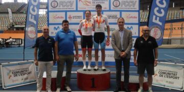 Izzy Escalera, gran protagonista de la jornada inicial del Campeonato de España de Pista de Valencia