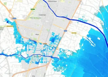Borrasca Gabrielle: comprueba si vives en una zona inundable con los mapas oficiales