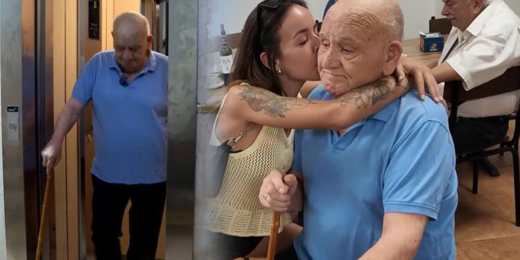 El emotivo reencuentro de Eugenio, atrapado 10 meses sin ascensor por la DANA, con sus familiares y amigos 1 El emotivo reencuentro de Eugenio, atrapado 10 meses sin ascensor por la DANA, con sus familiares y amigos