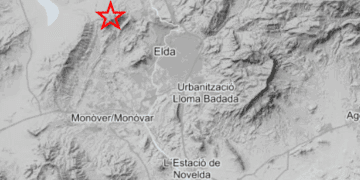 Terremoto superficial en Elda la pasada noche