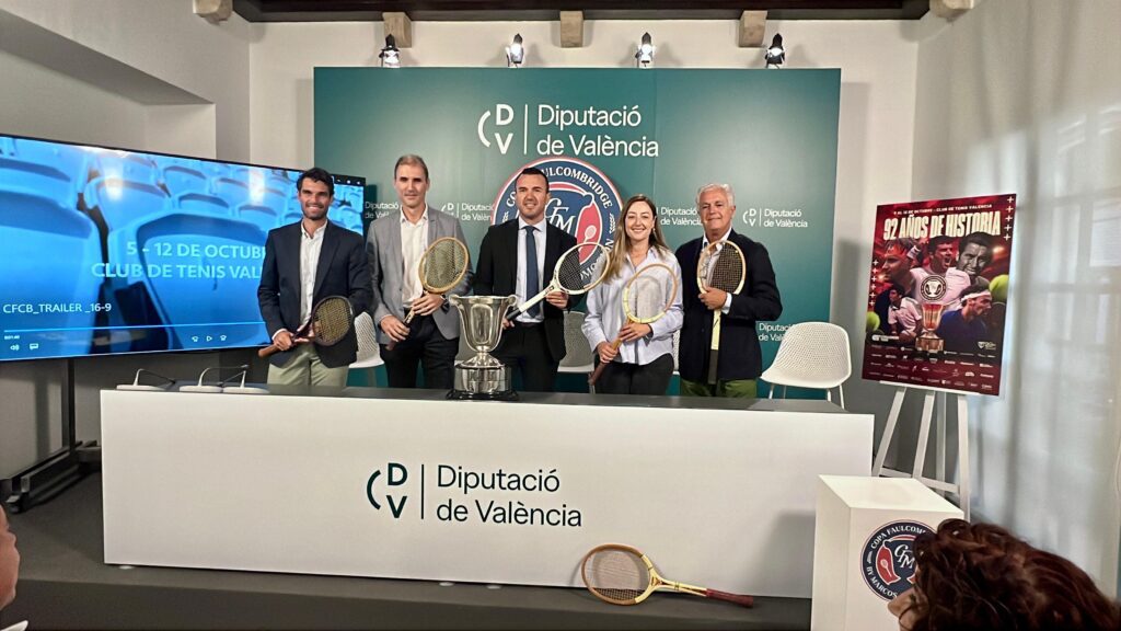 Valencia recibe la 92 edición de la Copa Faulcombridge, el gran escaparate del tenis nacional 2 0930 Presentacio 92 Copa Faulcombridge Tennis