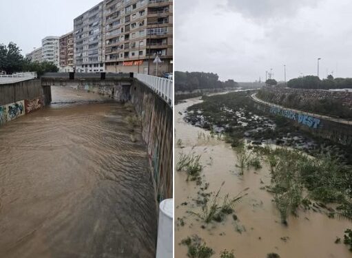 La DANA Alice deja en Gandia cerca de 150 litros por metro cuadrado durante la madrugada 1 La DANA Alice deja en Gandia cerca de 150 litros por metro cuadrado durante la madrugada