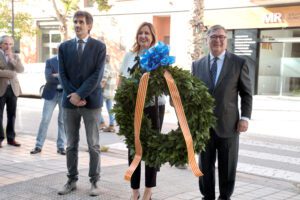 Valéncia rinde homenaje a la reina Na Violant d’Hongria en vísperas del Nou d’Octubre