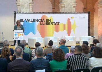 Pilar Bernabé monta un acto en Delegación del Gobierno a favor de los grupos pancatalanistas 3 Pilar Bernabé monta un acto en Delegación del Gobierno a favor de los grupos pancatalanistas