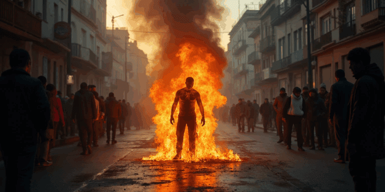 Hombre hospitalizado tras quemarse en la calle en Aldaia 1 Hombre hospitalizado tras quemarse en la calle en Aldaia