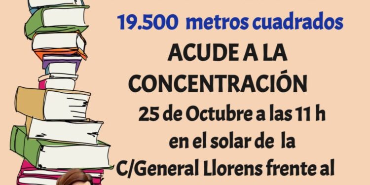 Los vecinos de Benicalap se concentrarán el sábado 25 para exigir un nuevo instituto en un solar educativo del barrio