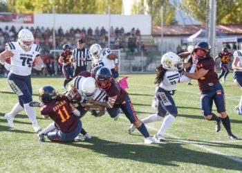 Fútbol americano femenino: España firma una remontada épica ante Gran Bretaña (26-22)