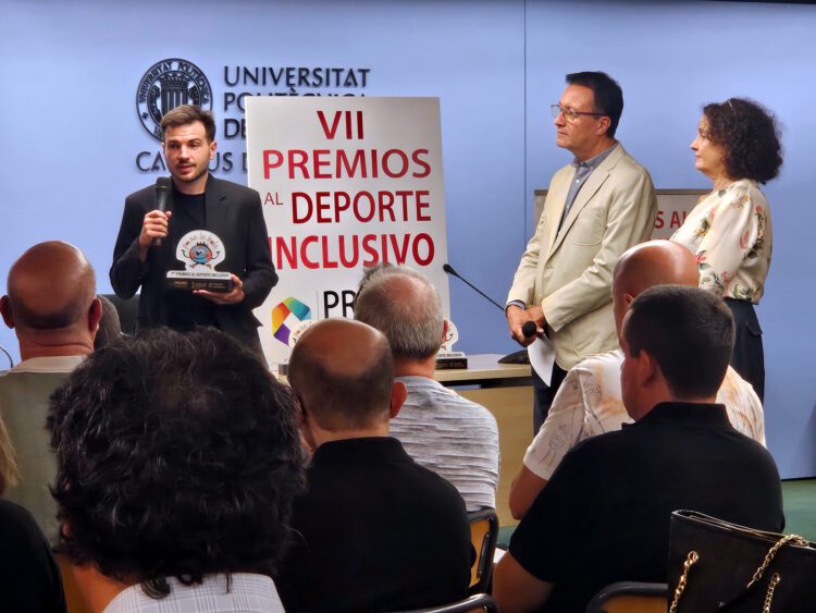 La asociación Promis entregó en la UPV Gandía sus premios al deporte inclusivo