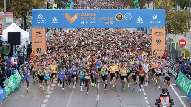 Consulta las calles cortadas por la Media Maratón de Valencia este fin de semana 1 8dc88c7f 9206 4e2b 8ada ee25f5953947 16 9 aspect ratio 640w 0