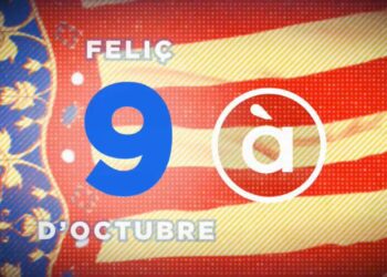 La celebración del Nou d’Octubre en directo por À Punt