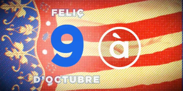 La celebración del Nou d’Octubre en directo por À Punt