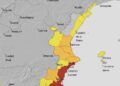 La GVA Emergencias envía un nuevo mensaje de EsAlert a la población de Alicante por la alerta roja por lluvias