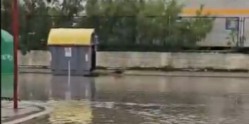 Las lluvias seguirán esta noche y mañana. 160 litros acumulan en El Genovés y 150 en Bàrig