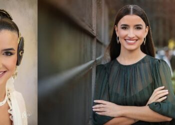 Marta Mercader y Carmen Prades, ambas del Sector La Roqueta-Arrancapins Falleres Majors de Valéncia 2026