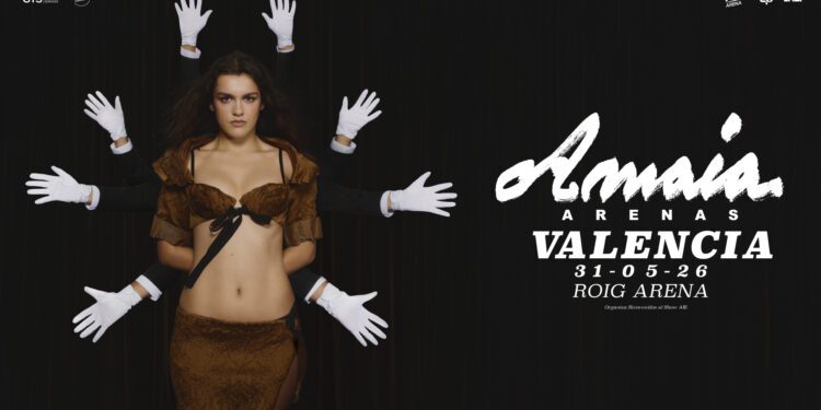 Amaia actuará en el Roig Arena el 31 de mayo de 2026