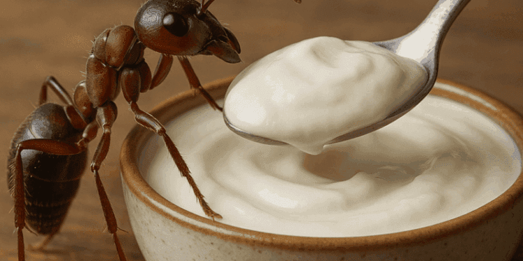 Científicos recrean un antiguo yogur elaborado con hormigas