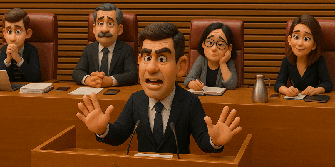 Mazón se indigna, la izquierda se indigna más y las Corts se convierten en un circo sin carpa