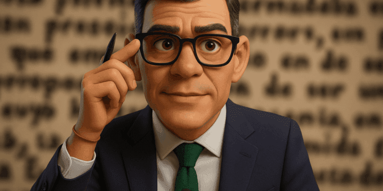 Las gafas de 290 euros de Pedro Sánchez: ¿accesorio óptico o cortina de humo gestual en pleno escándalo? 1 ChatGPT Image 30 oct 2025 18 57 36 scaled 1