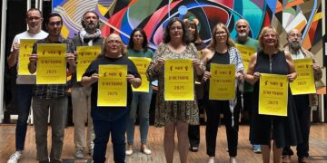 La Comissió 9 d'Octubre suspende la manifestación convocada para la tarde del 9 d'Octubre