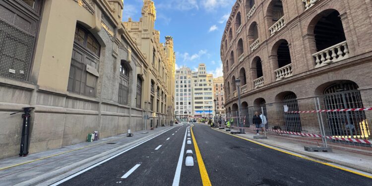 Abierta a la circulación el tramo de la Calle Alicante entre las Calles Xàtiva y Castelló