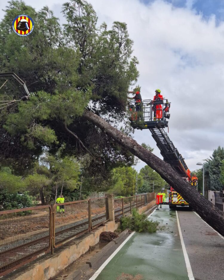 MetroValencia no funciona entre Picassent y Alginet por acumulación de agua