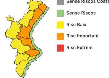 Nueva actualización de las alertas por el temporal de lluvias y tormentas #DanaAlice