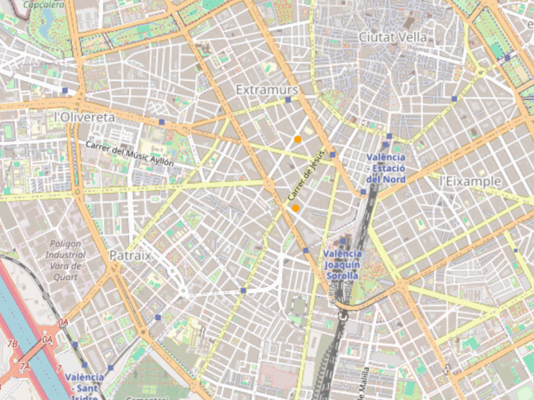 AEMET amplía la ALERTA ROJA en la Costa sur de Valéncia hasta medianoche