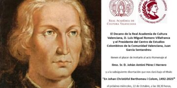 Homenaje a Joan Antoni Pérez Herrero y conferencia sobre el siglo XV (siglo de oro valenciano)